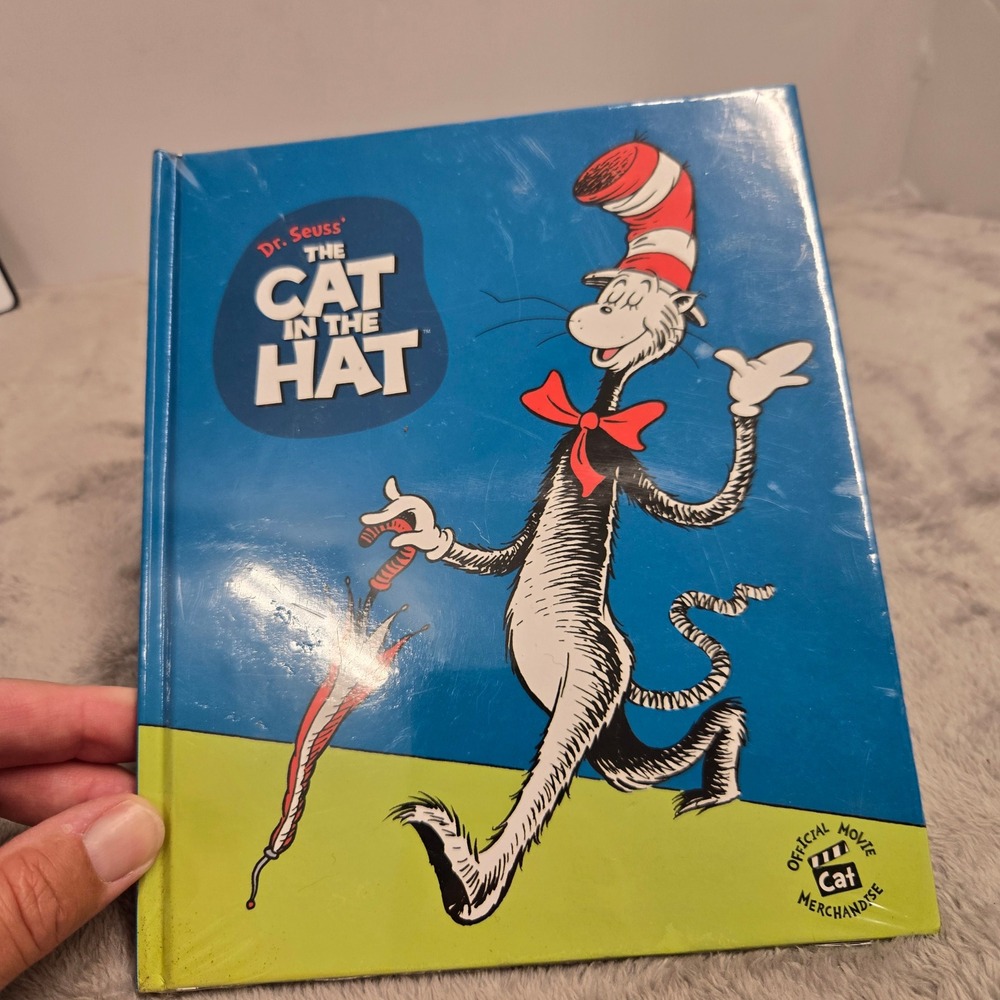 Dr. Seuss The Cat in the Hat Official Movie Merchandise Hardcover Book 2003